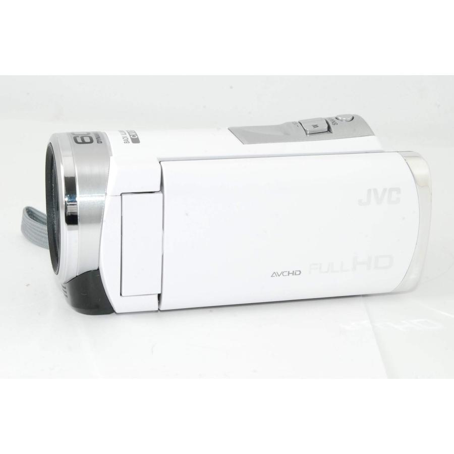 JVC Everio ハイビジョン ビデオカメラ GZ-HM199-W JVC ケンウッド Everio GZ-HM199-W ビデオカメラ ホワイト : ホット