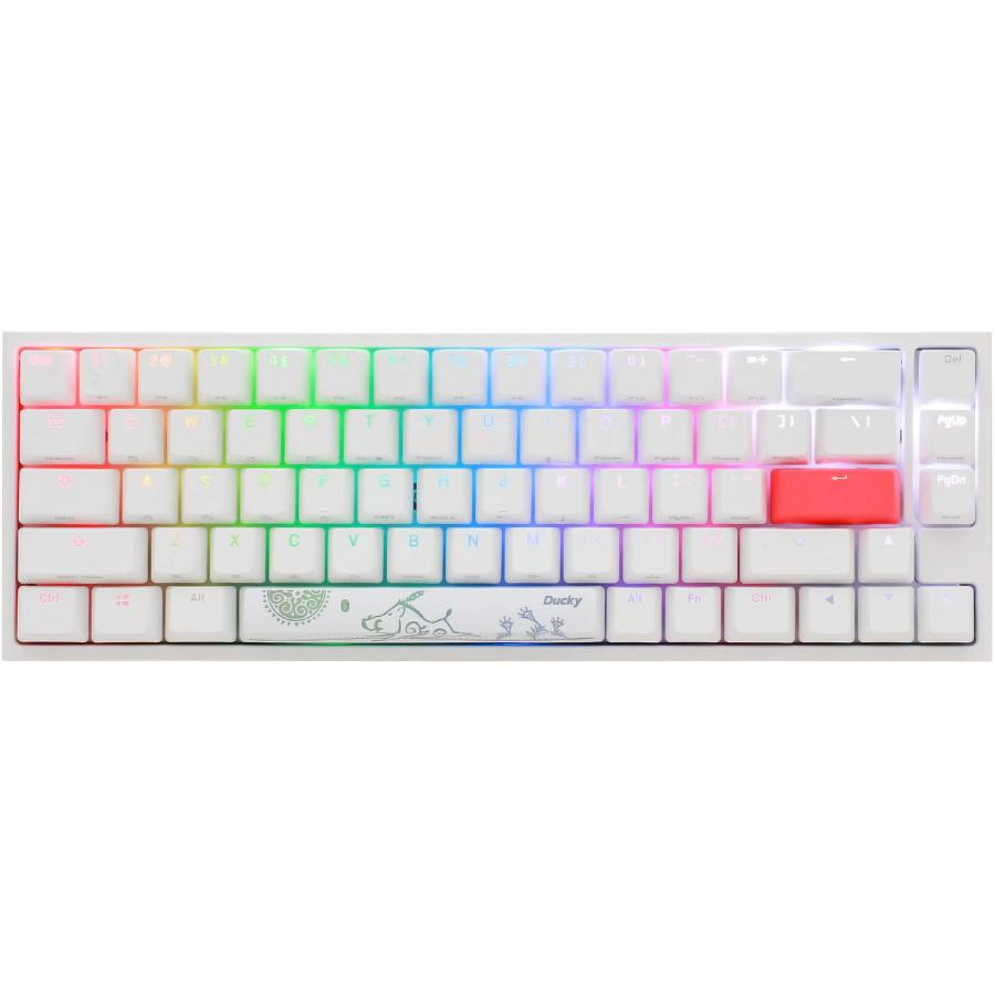 Ducky One 2 SF RGB ピュアホワイト LED 65% ダブルショット PBT
