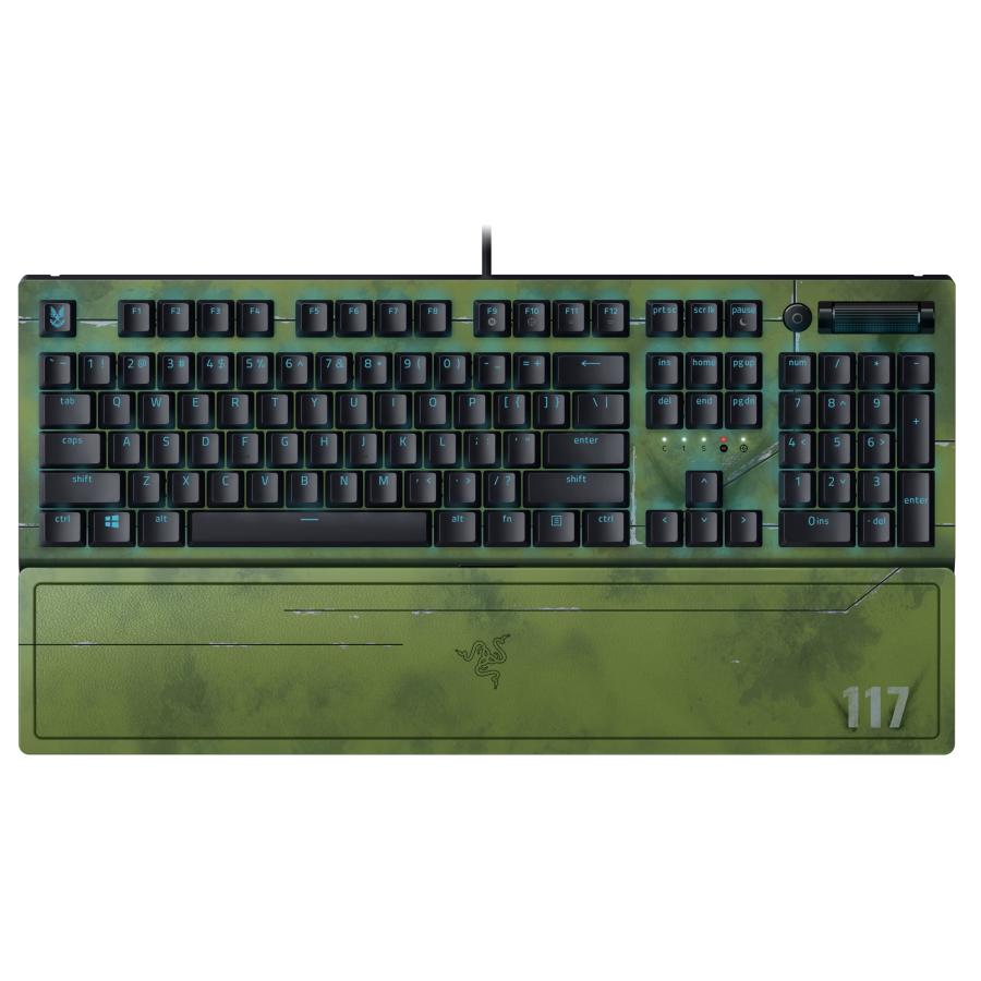 Razer BlackWidow V3 ゲーミングキーボード HALO Infinite Edition