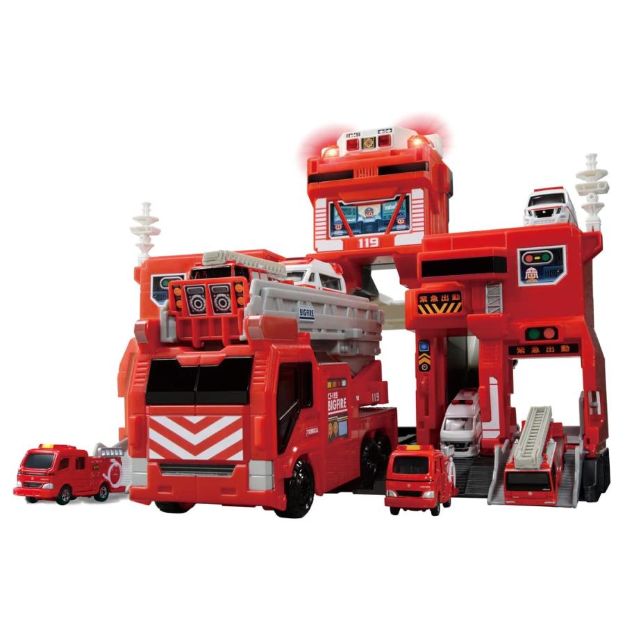 タカラトミー(TAKARA TOMY) 『 トミカ 変形出動 ! ビッグファイヤー
