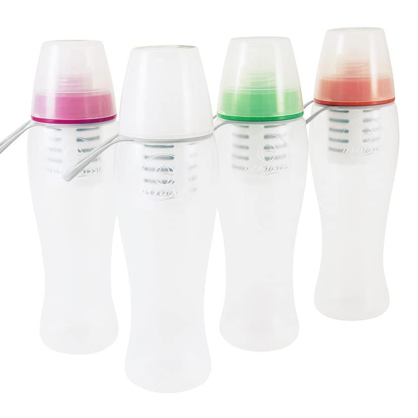 【新品未使用】ガイアの水　ガイアライトボトル　浄水ボトル　グリーン ガイアライトボトル【プッシュ型浄水ボトル】（本体＋