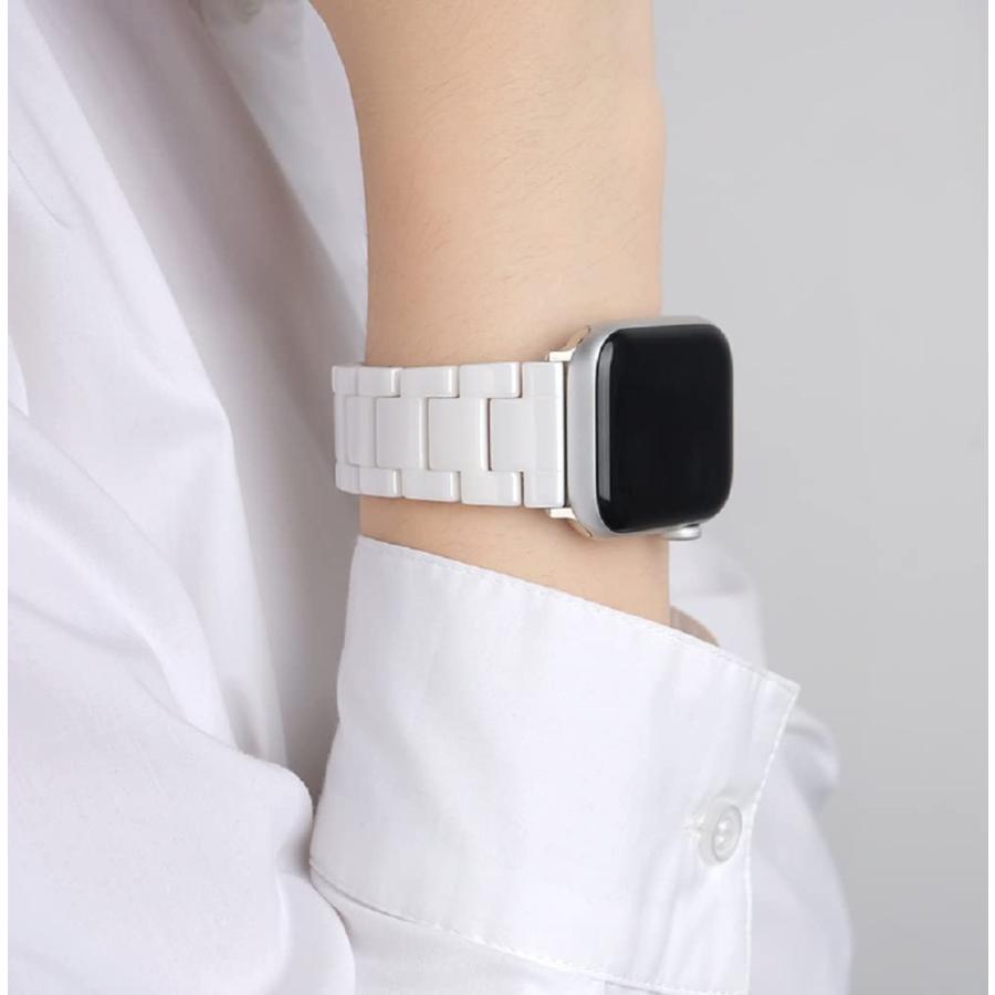 上品♪【Anne 】Apple Watch セラミック リンク バンド Elegant Metal and Ceramic Link Band for Apple Watch¨ | Anne