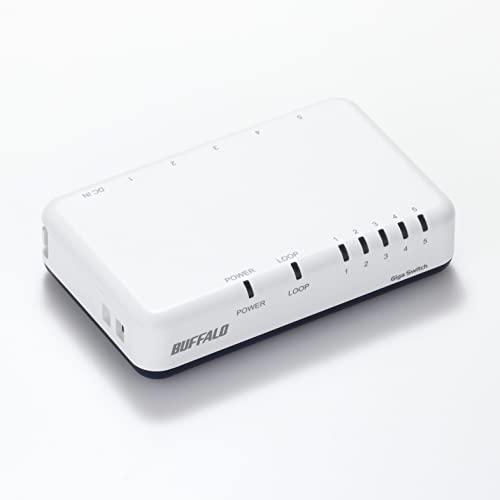 バッファロー BUFFALO Giga対応 プラスチック筐体 AC電源 5 バッファロー BUFFALO Giga対応 プラスチック筐体 AC電源 5