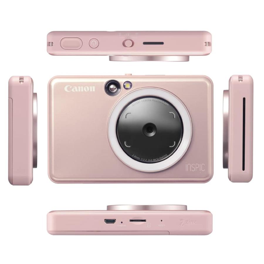 Canon INSPIc ZV-223-PK ピンク インスタントカメラ 本体