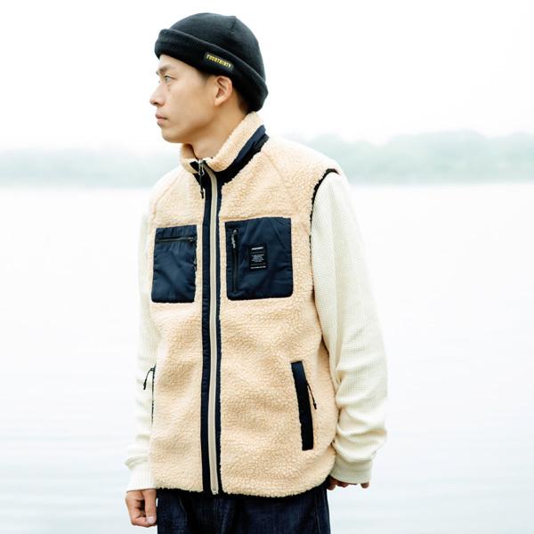 430（fourthirty） フォーサーティー ボア フリース ベスト BOA FLEECE 