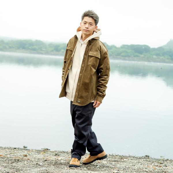 AURALEE コーデュロイ長袖シャツ サイズ4 AURALEE ブラウン コーデュロイ 長袖シャツ