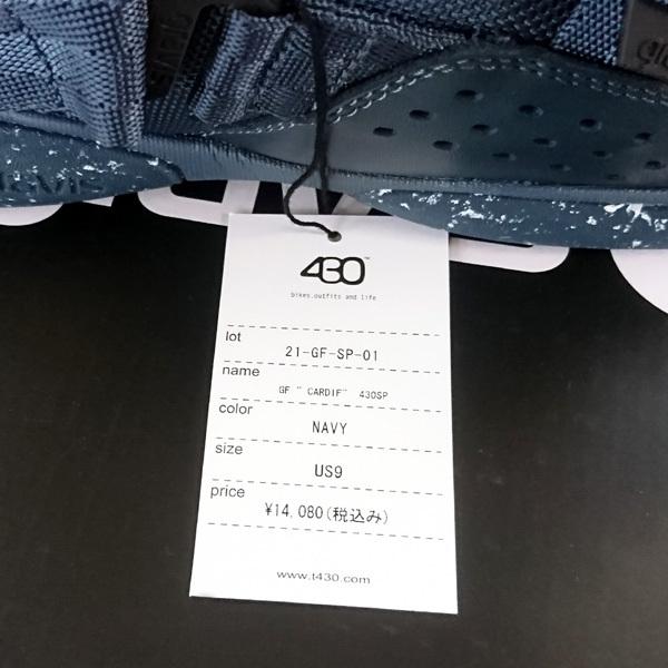 430 フォーサーティー gravis 限定コラボ スライドサンダル 430 フォーサーティー gravis 限定コラボ スライドサンダル