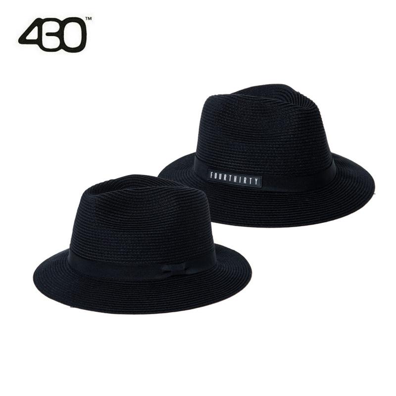 430（fourthirty） 中折れハット HW BIG HAT 25-100 BLK 正規品