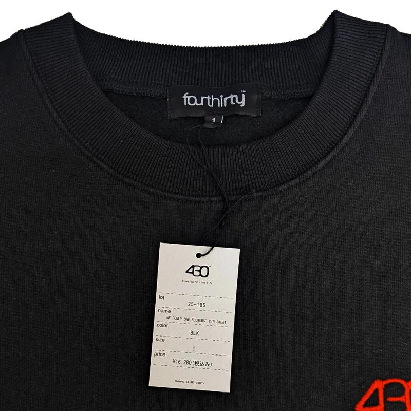 430（fourthirty） フォーサーティー スウェット トレーナー NF 