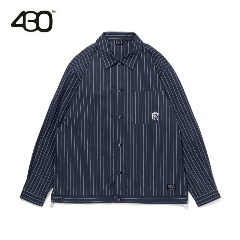 430（fourthirty） フォーサーティー ストライプ コーチジャケット