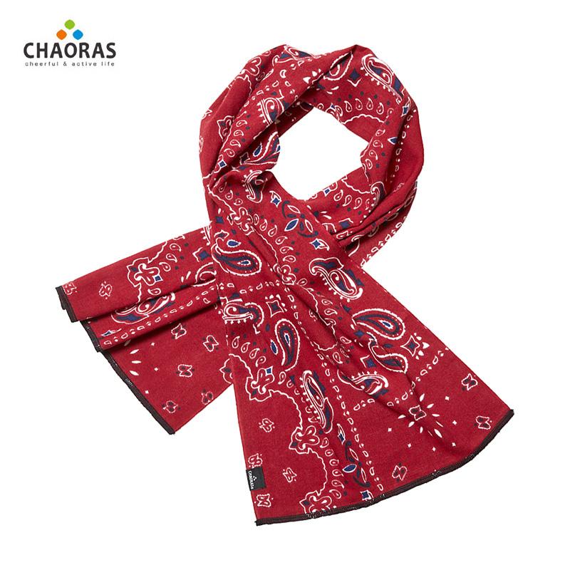 CHAORAS チャオラス 日本製 スポーツ手ぬぐい BANDANA バンダナ レッド