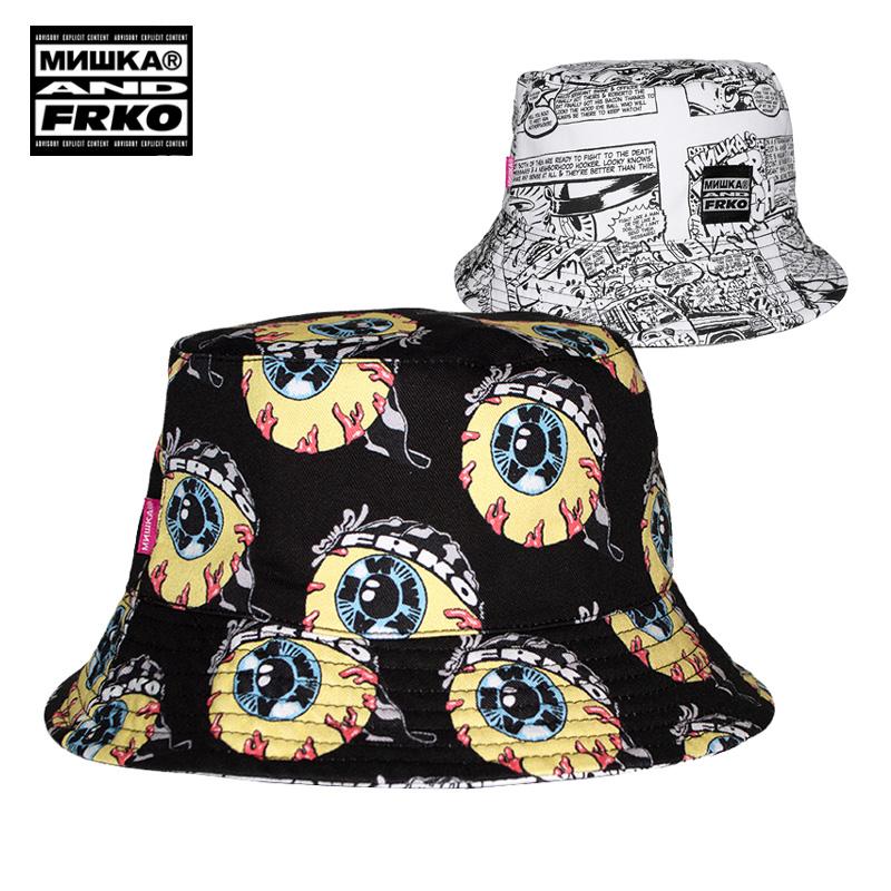 MISHKA（ミシカ） × FRKO POP! POP! POP! REVERSIBLE BUCKET HAT