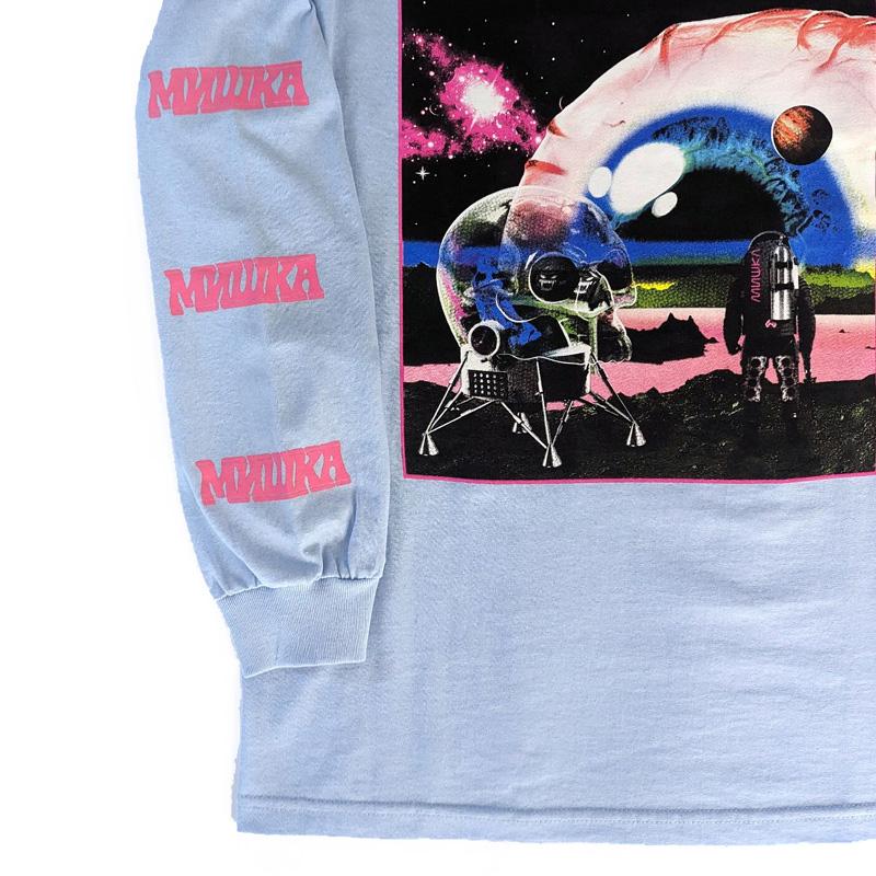 MISHKA グラフィックプリント 長袖シャツ M MISHKA グラフィックプリント 長袖シャツ M