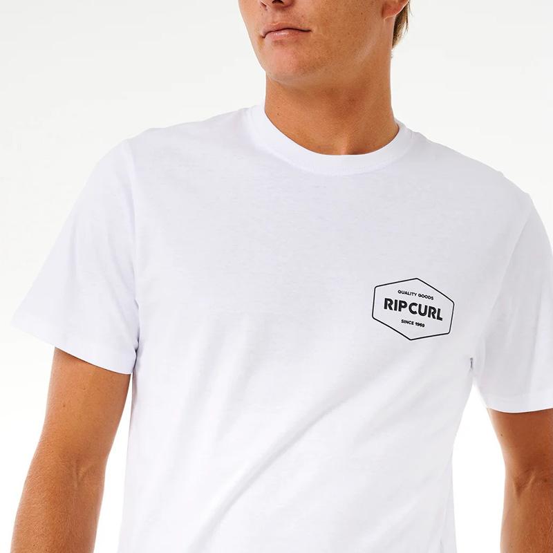 RIP CURL メンズ STAPLER 半袖 Tシャツ White 1000 正規品 0ETMTE｜hotobama｜05