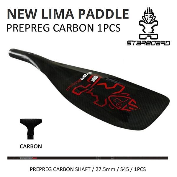 新しいブランド Prepleg リマ Lima 21 Sup用パドル Starboard カーボン 高性能 スタンドアップパドル Sup カット無料 21 Carbon 正規品 1ピース 27 5mm S45 スタンドアップパドル Www Worldgarden Jp