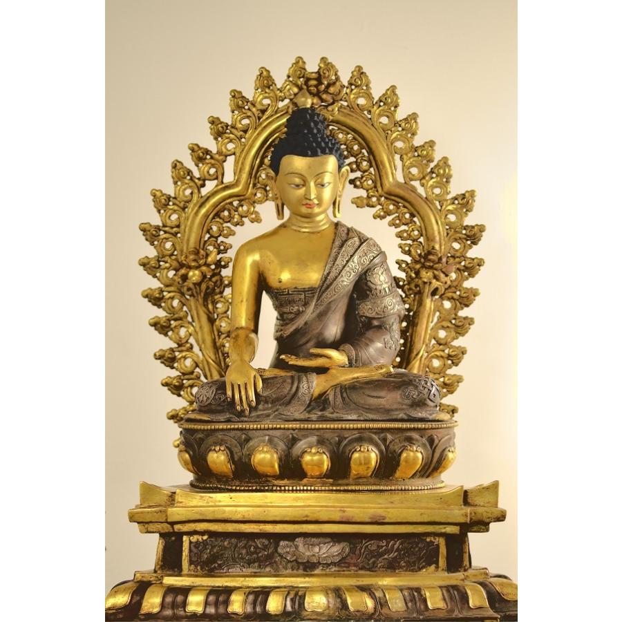 仏教美術 古銅鍍金 涅槃仏 寝釈迦仏 仏像 置物 H R7248 仏教美術 古銅