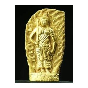 不動明王 純金打ち出し76.5g 一点もの : 仏像仏画チベット美術卸の天竺