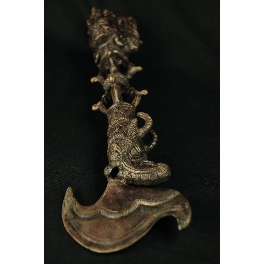 大型黄銅龍頭印章旧家蔵出し、縁起物、骨董品、風水置物、地位、権威