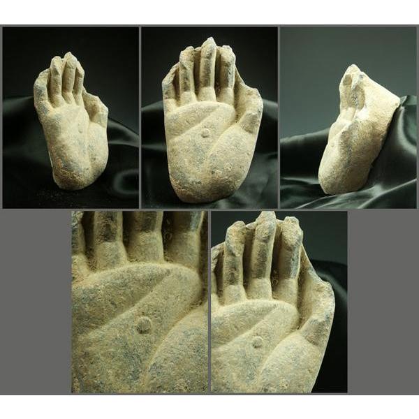 ガンダーラ仏 仏手 2-4世紀石像 一点もの : 仏像仏画チベット美術卸の