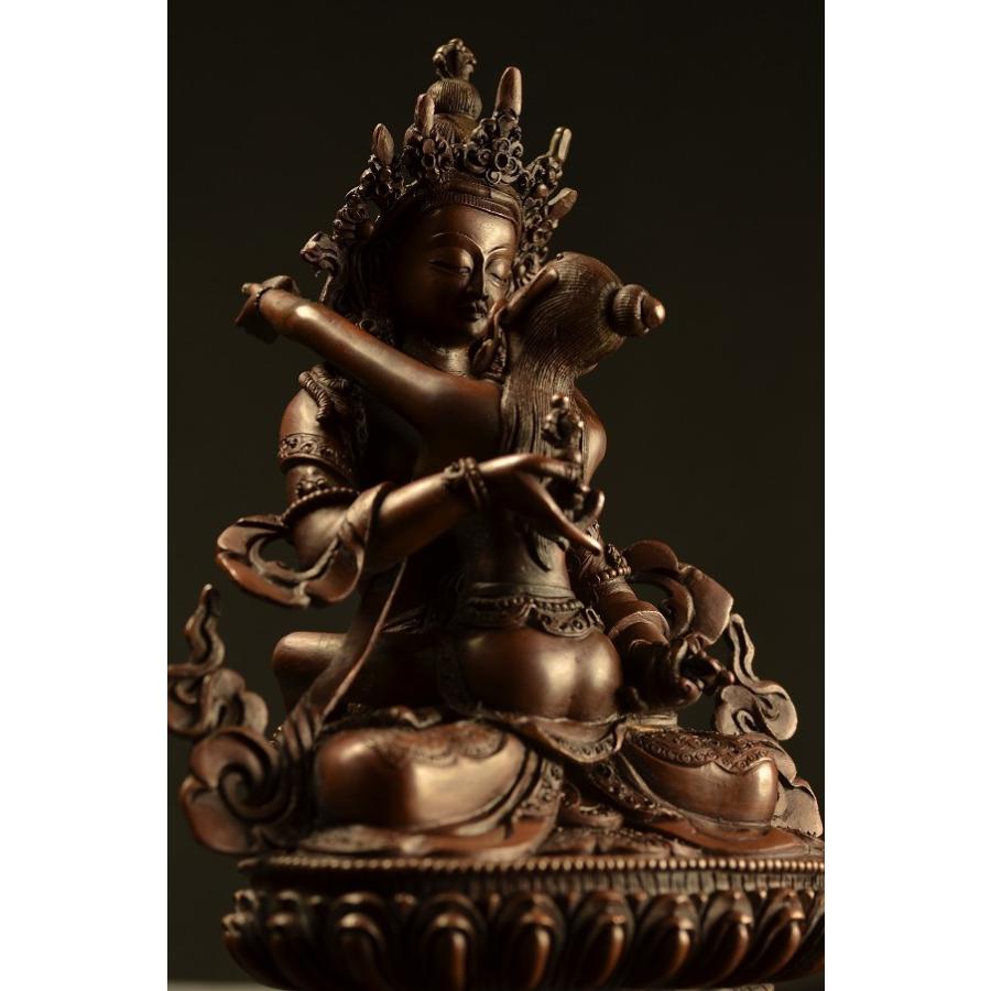 普賢シャクティ(歓喜仏)銅造製彫金仕上げ : 仏像仏画チベット 普賢シャクティ(歓喜仏)銅造製彫金仕上げ : 仏像仏画チベット