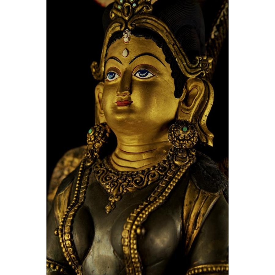 ナーガ 銅造鍍金彫金仕上げ : 仏像仏画チベット美術卸の天竺堂 ナーガ 銅造鍍金彫金仕上げ : 仏像仏画チベット美術卸の天竺堂