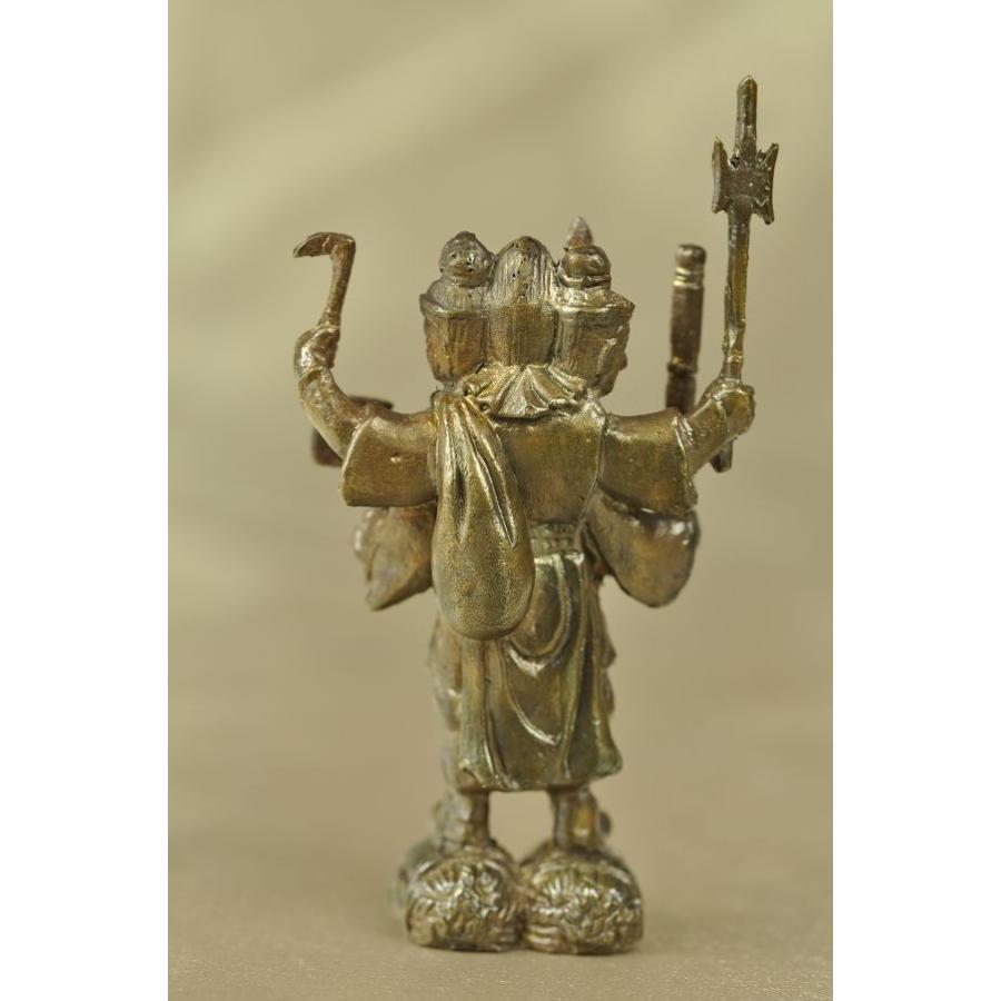 極小仏像 三面大黒天(大) : 仏像仏画チベット美術卸の天竺堂 極小仏像 三面大黒天(大) : 仏像仏画チベット美術卸の天竺堂