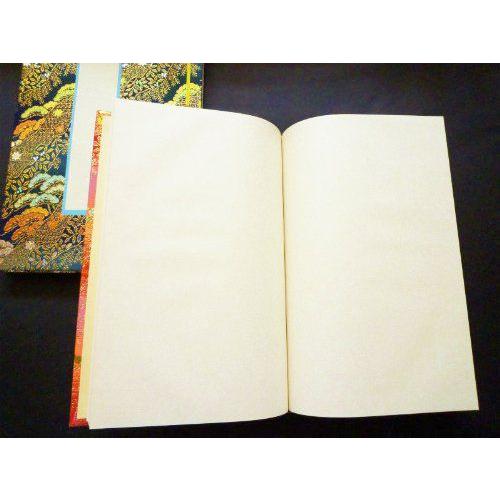 御朱印帳 納経帳 カバー付 特大 B5サイズ 25×18cm 和綴じ式 100ページ