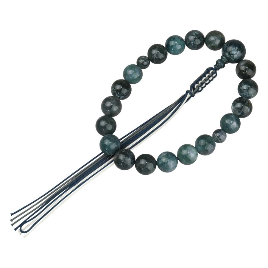 超特価！八宗手掛け念珠あこや真珠7mm正絹桃長房2点白水晶入女性用