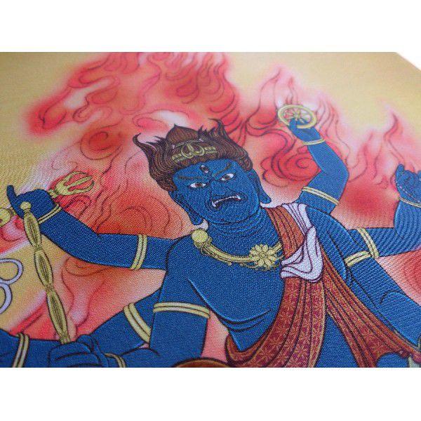 仏画色紙 烏枢沙摩明王 うすさまみょうおう 送料無料 : 御朱印帳の