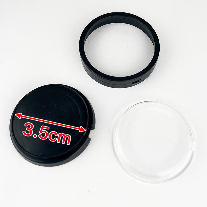 HKB SPORTS ホーンボタン 写真用 ブラック 直径3.5cm オリジナル(写真