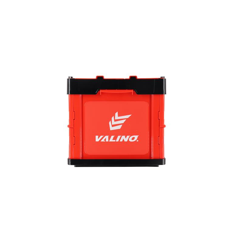 VALINO（ヴァリノ） 折りたたみコンテナBOX RED/BLACK 48L コンテナ 