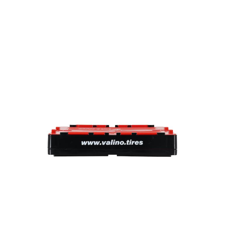 VALINO（ヴァリノ） 折りたたみコンテナBOX RED/BLACK 48L コンテナ 