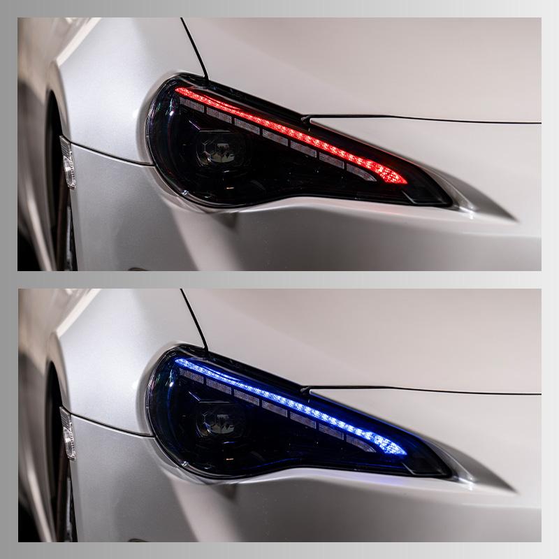 86 LEDヘッドライト rgb デイライトBluetooth 86 (ZN6) LED ヘッドライト RGB対応 Bluetooth連動 スマホ操作