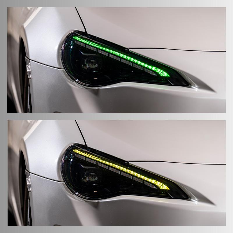 86 LEDヘッドライト rgb デイライトBluetooth 86 (ZN6) LED ヘッドライト RGB対応 Bluetooth連動 スマホ操作