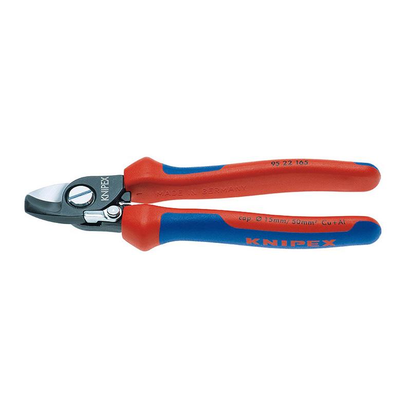 KNIPEX（クニペックス） ばね付ケーブルカッター 9522-165 : ホット
