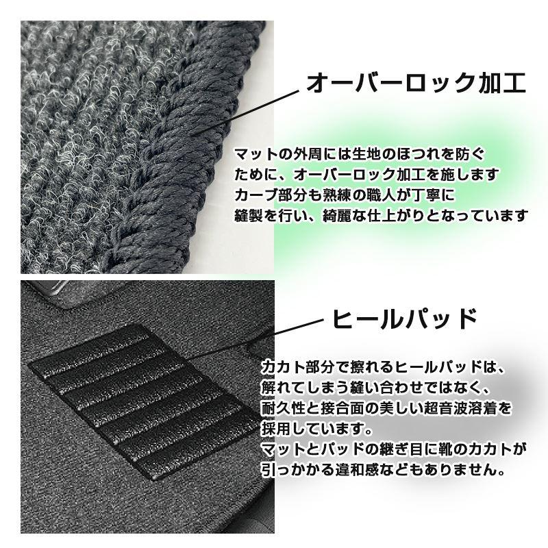 未来科学/TOHPO ★★★フロアマット スクラムバン DG64V H17/09〜H27/02 MT車（BUSTER用） 【プライム/全4色】 MZ-001003｜hotroad｜02