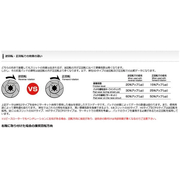 FSスリット有り 耐久マシン用 ブレーキローター COROLLA AXIO カローラ アクシオ NZE141 06/09〜08/10 フロント用 ディクセル FS-3119167｜hotroad｜03