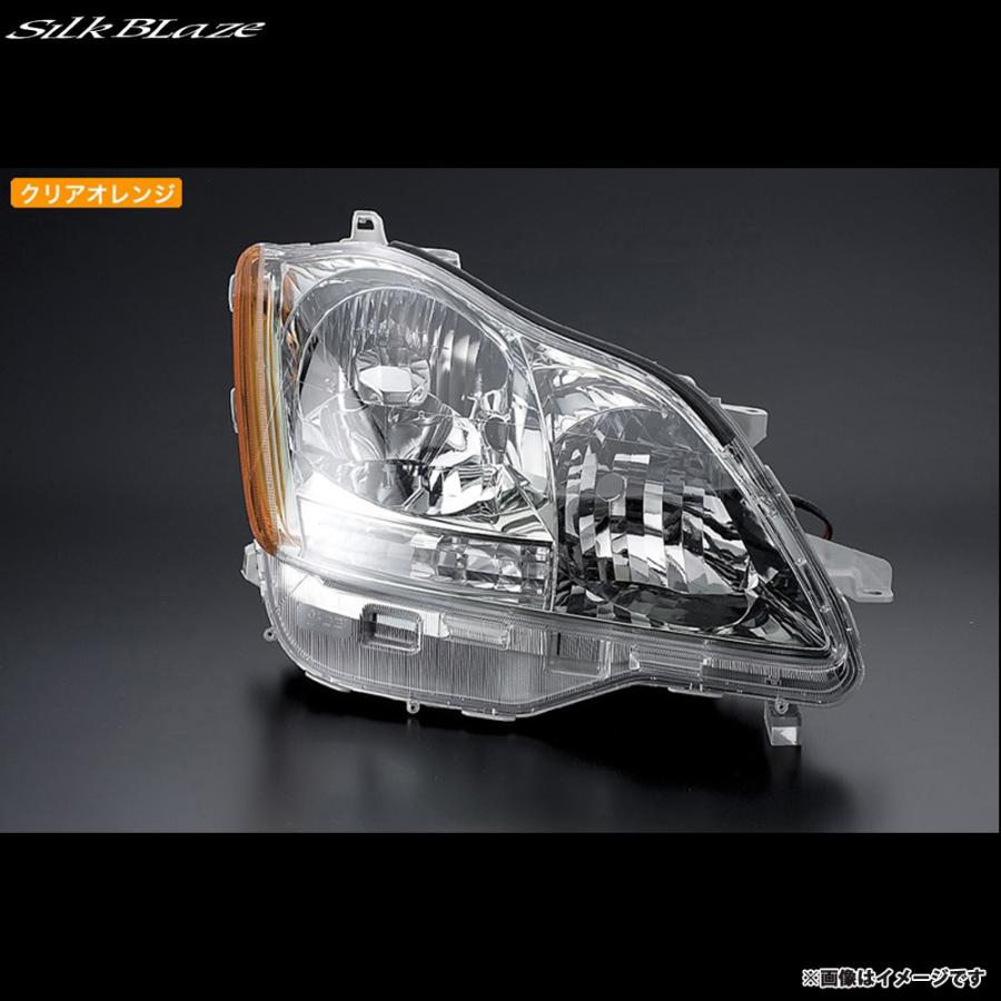 ヘッドライト アイラインフィルム クラウン 18 GRS 18系 オレンジ ケー