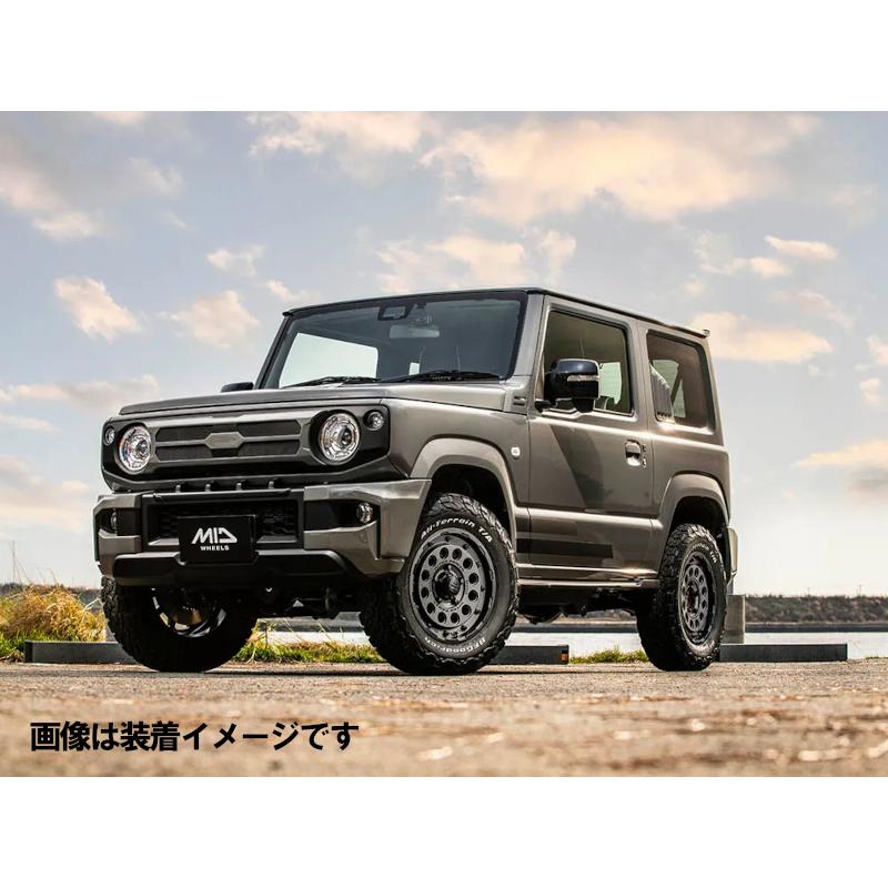 ナイトロパワー H12 ショットガン 15インチ 15x5J +45 PCD100 4H 1本 BBK アルミホイール MIDホイール_1