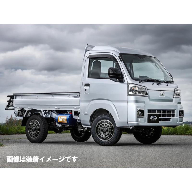 ナイトロパワー H12 ショットガン 15インチ 15x5J +45 PCD100 4H 1本 BBK アルミホイール MIDホイール_2