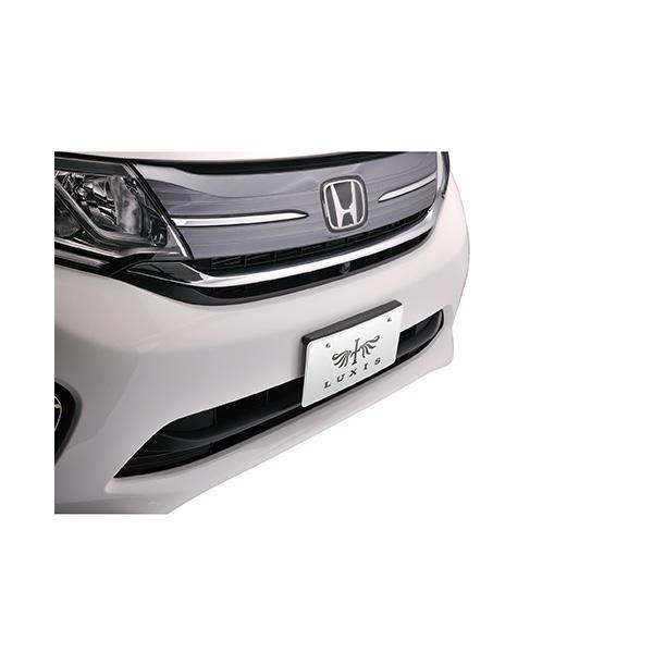 カーメイト（CARMATE） LUXIS ナンバーステー カーボンルック2 角度
