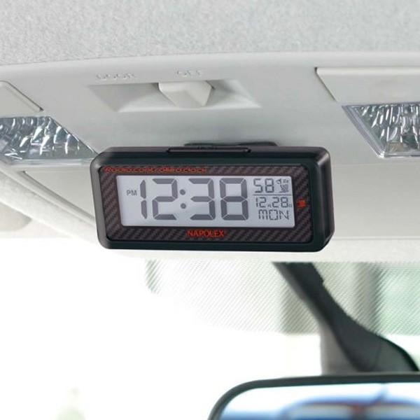 メール便可 ナポレックス 電波時計 車用ブルー Led アラーム付き Fizz 1013 カー用品のホットロード春日井西店 通販 Yahoo ショッピング