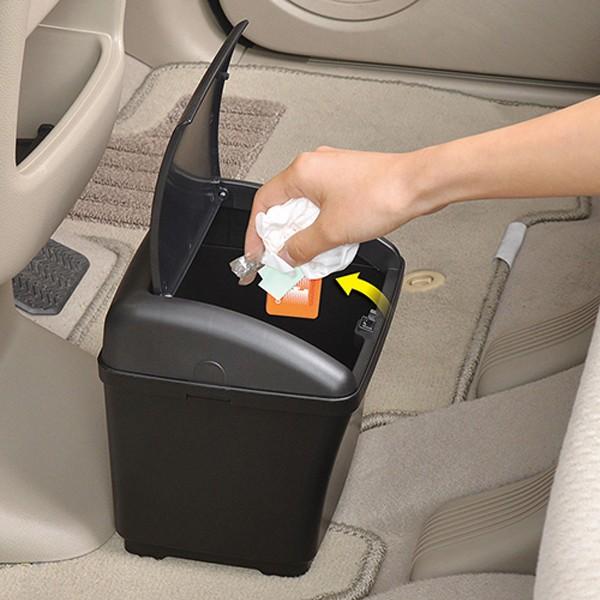 ゴミ箱 車 ダストボックスs おもり付き ワンプッシュ蓋 セイワ W935 カー用品のホットロード春日井西店 通販 Yahoo ショッピング