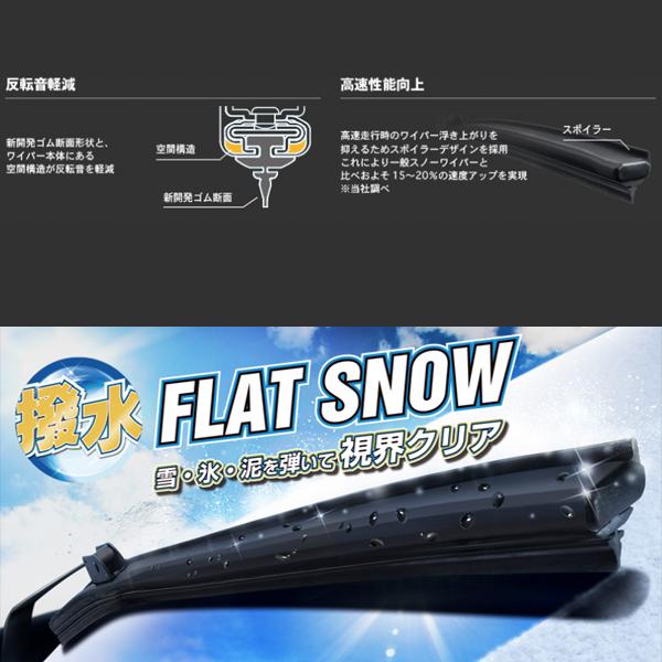 PIAA 【7/5限定 最大P14倍】ピア/PIAA:スノーワイパー フラットスノー