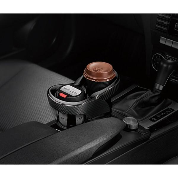 ドリンクホルダー 車 ツインカップホルダー クワトロ X カーボン調 ブラックメッキ カーメイトdz412 カー用品のホットロード春日井西店 通販 Yahoo ショッピング