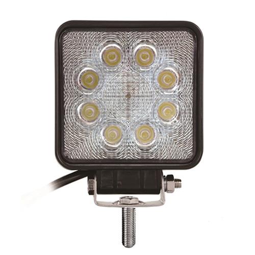 Kashimura（カシムラ） LEDワークライト角 高輝度LED8灯 24W 白色 12V