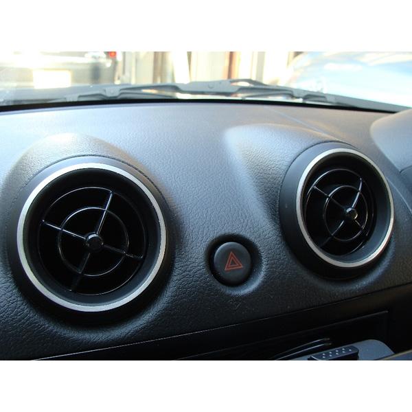 アルミパネル工房 ダイハツ コペン L880K エアコン吹き出し口 アルミ製