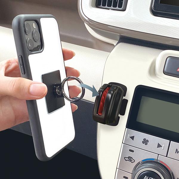 11/25限定 最大P13倍】スマホリングホルダー 貼付けタイプ バンカー