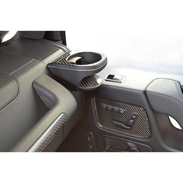 星光産業 カップホルダー カーボン G-Class W463 専用 ドリンク置き