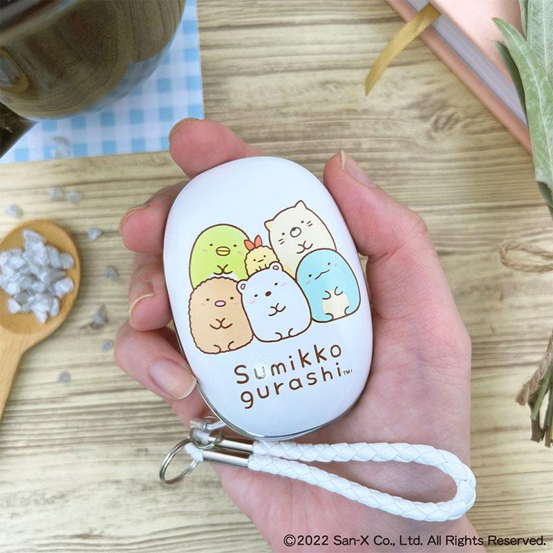 すみっコぐらし ワイヤレスイヤホン なかよし Bluetooth5.0 通話可能 Sumikkogurashi かわいい キャラクター 多摩電子工業 SX-BS69W-G｜hotroad｜03